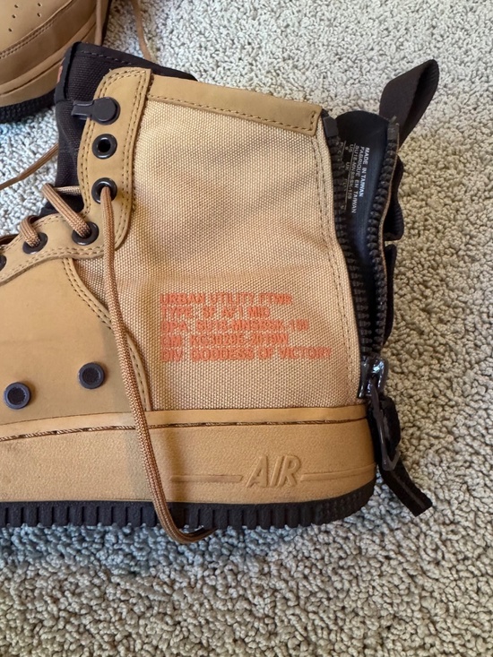 Nike Air Force 1 SF Mid Pre production sample. Unreleased color way